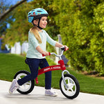 Radio Flyer Glide & Go Balance Bike, Toddler Ride On, Red Toddler Bike, Ages 2.5-5 Years