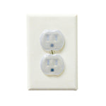 Dreambaby Plastic Baby Safety Outlet Plug Covers - 12 Pack - Outlet Covers Baby Proofing