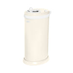 Ubbi Stainless Steel Diaper Pail, Odor Locking, No Special Bag Required, Award-Winning, Registry Must-Have, Matte Ivory