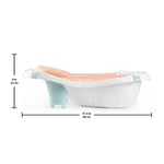 Fisher-Price™ Baby to Toddler Bath 4-in-1 Sling 'N Seat Tub with Removable Infant Support and 2 Toys, Summer Blossoms