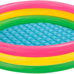 Intex Kiddie Pool - Kid's Summer Sunset Glow Design - 58" x 13"
