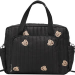 Baby Diaper Bag Tote, Mommy Bag Cute Small Diaper Bags Travel Crossbody Baby Bags Floral Diaper Purse Organizer