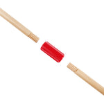 Award Winning Hape Butterfly Wooden Push and Pull Walking Toy, L: 6.3, W: 5.8, H: 22.2 inch, Red