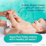 Pampers Pure Protection Disposable Baby Diapers Size 1, 198 Count with Aqua Pure Baby Wipes, 6X Pop-Top Packs (336 Count)
