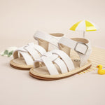 CENCIRILY Infant Baby Girls Boys Sandals Summer Beach Outdoor Bowknot Soft Rubber Sole Toddler Princess Dress Flats Walking Shoes