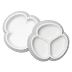 BabyBjörn Baby Plate Set, 2 Pack, Gray