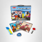Melissa & Doug On The Go Secret Decoder Deluxe Activity Set and Super Sleuth Toy