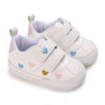 Clowora Baby Boys Girls Shoes Non-Slip Rubber Sole Sneakers Infant First Walking Toddler Crib Shoes Newborn Loafers Flats. (11/Multi-Color,12-18 Months)