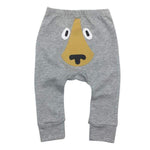 Monvecle Unisex Baby 3 Pack Newborn to Toddler Cotton Long Pants Leggings Bear 9-12M