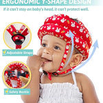 Baby Head Protector - Baby Helmet for Crawling Walking Running - No Bumps and Soft Cushion - Adjustable Protective Cap Infant Baby Safety Headguard - Toddler Helmets 6-12 Months 1-2 Years Old