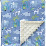 CREVENT Cozy Soft and Warm Mink Baby Blanket with Sherpa Backing, Gift Packing with Ribbon for Newborn Infant Toddler's Crib Cot Stroller (30"X40" Little Dream)