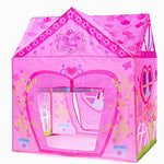 PLAY 10 Kids Tent, Princess Castle Pink Tent for Kids, Kids Playhouse Kids Play Tent, Kids Tent Indoor Playhouse for Kids Outdoor, 37 * 28 * 40inch,Big Enough for 2-3 Little Kids Play Together