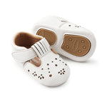 Infant Girls Summer Cute Rubber Sole Mary Jane Sandals Sneakers White 6-12 Months