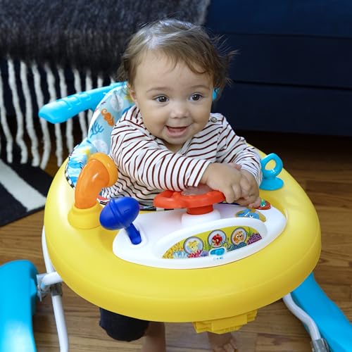Baby Einstein Ocean Explorers Dive & Discover 3-in-1 Submarine Walker, with Removable Floor-Toy, Ages 6 Months and Up