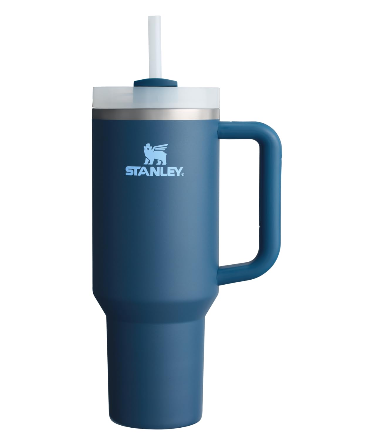 Stanley Quencher H2.0 FlowState Stainless Steel Vacuum Insulated Tumbler with Lid and Straw for Water, Iced Tea or Coffee, Smoothie and More, Rose Quartz 2.0, 30 OZ / 0.89 L