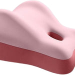 Butt Cushion for Couples Memory Foam Pregnancy Pillow Waterproof & Portable Cushion with Washable Cover for Intimacy Support Prone Pillow Adult Waist Cushions on Bed for Sitting Lying Dark Gr