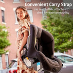 Maxi-Cosi Romi 2-in-1 Convertible Car Seat, Infant Baby Seat, Rear & Forward Facing, 5-40 lbs, 30-50 lbs, Lightweight, Latch Installation, Machine-Washable, Travel-Ready, Sea Shadow