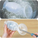 Manual Silicone Breast Pump, 5oz/150ml Milk Collector, BPA-Free with Suction Base, Leak-Proof Cap