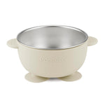PandaEar 3 Pack Stainless Steel Baby Suction Bowls, Non-Slip Child Food Bowl with Silicone Sleeve for Kids Toddlers Infants, Unbreakable & Mess Free (Pink)