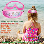 HYDROCOMFY Kids Goggles Swimming 4-7, Childrens Swimming Goggles, Pink Mermaid/Unicorn Swimming Goggles For Kids/Toddlers/Youth