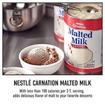Carnation Malted Milk, Dry Shelf Stable Malted Milk, Great for Baking, Shakes, Sundaes, 40 oz Can