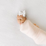 Baby Bling Bows Newborn to Little Girls Hair Bow - BABY FAB SKINNY Toddlers Hair Accessories, Made in the USA, One Size (2 Pack - Gumball & White)