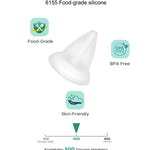 Koalababy Electric Nasal Aspirator for Baby, Large Flow, Baby Nose Sucker with 3 Suction Levels, Rechargeable Nose Cleaner for Toddlers, Music and Light Soothing, Soft Silicone Tips
