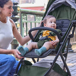 Ingenuity 3Dquickclose CS+ Compact Fold Stroller – Lightweight Stroller with Oversized Canopy, Extra-Large Storage and Compact Fold
