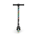 Jetson Scooters - Jupiter Kick Scooter (Black) - Collapsible Portable Kids Push Scooter - Lightweight Folding Design with High Visibility RGB Light Up LEDs on Stem, Wheels, and Deck