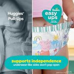 Pampers Training Pants - Easy Ups Girls & Boys - Size 2T-3T, 74 Count, Peppa Pig Potty Underwear (Packaging May Vary)