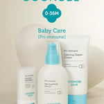 GOONGBE Pri-mmune Calming Diaper Cream - Korean Baby Diaper Cream with Zinc Oxide and Panthenol - Treats, Soothes - Soft Matte Skin, Allergen-Free, 2.7oz.