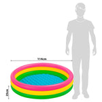 Intex - 45" Sunset Glow Three Ring Pool
