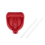 YETI Rambler Jr. 12 oz Kids Bottle, with Straw Cap, Rescue Red
