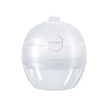 White baby bottle with 'biamba' branding on a white background