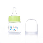 Baby Bottle Portable Baby Nursing Bottle 1.7oz Wide Neck Natural Flowing Easy to Milk Bottle for Infant Pet Dog