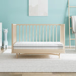 Dourxi Crib Mattress, Breathe Through Baby Dual-Sided Comfort Memory Foam Toddler Mattress with Washable 3-D Mesh Cover, Fits Standard Full Size Crib and Toddler Bed, 52x27.5x6 inch