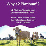 a2 Platinum® Premium Infant Formula for Babies ages 0-12 Months, Milk-Based Powder with Iron. Nutritionally Complete, made with Pure and Natural a2 Milk® - 31.7- oz Can