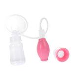 IWOWHERO Portable Manual Breast Pump Ergonomic Handheld Breast Milk Suction Pump with Detachable Design Made of Safe PP and Silicone Easy One-Hand Operation for Breastfeeding Moms The Go