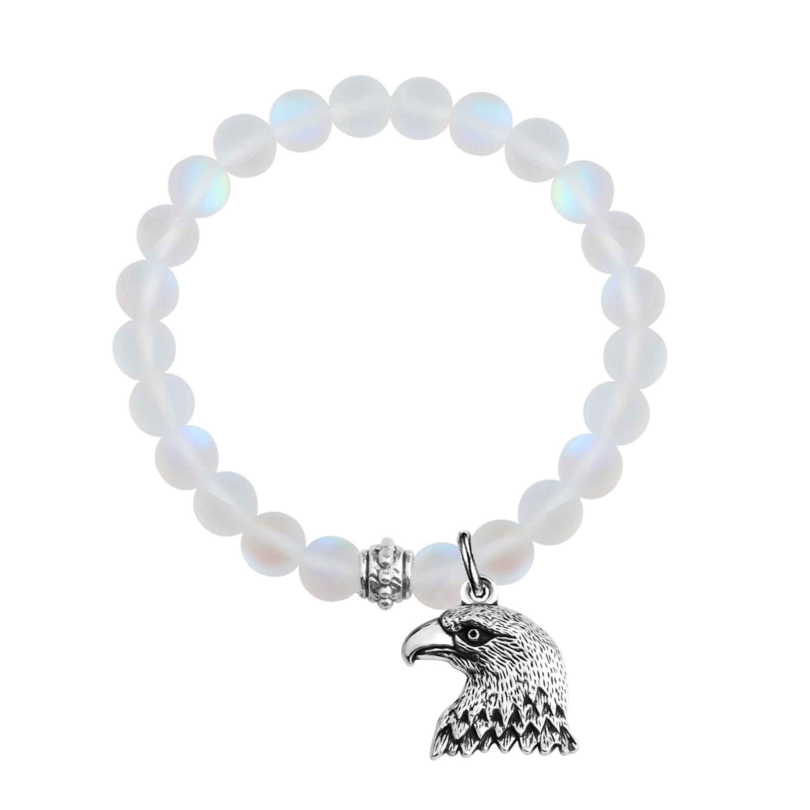 UJIMS Eagle Gift for Women Scout Leader Charm Bracelet Court Of Honor Gifts Scoutmaster Gift for Best Friend Scout Mom Gifts