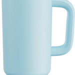 40 oz Tumbler with Handle and Straw: Stainless Steel Insulated Tumbler Keeps Cold for 24 Hours, Leakproof Travel Cup Fits in Cup Holder and BPA-Free, Cotton Candy