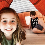 The Original Patented AirFort - Build A Fort in 30 Seconds, Inflatable Fort for Kids, Play Tent for 3-12 Years, A Playhouse Where Imagination Runs Wild, Fan not Included (Farmer's Barn)