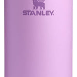 STANLEY IceFlow Stainless Steel Tumbler with Straw - Vacuum Insulated Water Bottle for Home, Office or Car - Reusable Cup with Straw Leak Resistant Flip - Cold for 12 Hours or Iced for 2 Days (Cream)