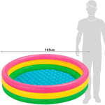 Intex Kiddie Pool - Kid's Summer Sunset Glow Design - 58" x 13"