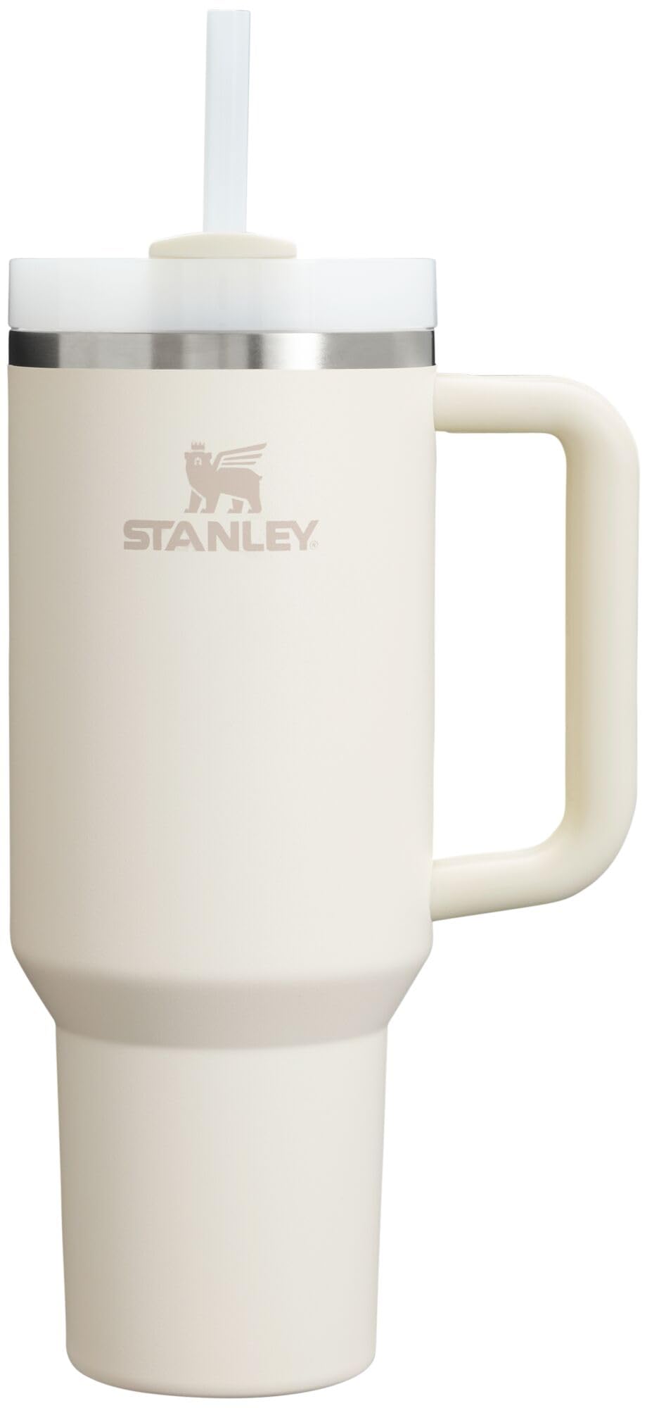 Stanley Quencher H2.0 FlowState Stainless Steel Vacuum Insulated Tumbler with Lid and Straw for Water, Iced Tea or Coffee, Smoothie and More, Rose Quartz 2.0, 30 OZ / 0.89 L