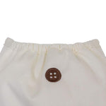 Buttons Cloth Diaper Cover – Snap Super One Size (12-40lbs) (Cream)