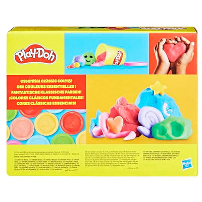 Play-Doh 9 Pack Favorite Color Set, Assorted Colors, 2 & 4 Ounce Modeling Compound Cans, Kids Arts & Crafts, Preschool Toys for 2 Year Old Girls & Boys & Up (Amazon Exclusive)