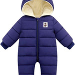Cute Baby Boys Snowsuit New Born baby girls Winter Coat Toddler Clothes
