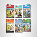 Melissa & Doug On the Go Water Wow! Reusable Color with Water Activity Pad 6-Pack, Sports, Occupations, Adventure, Safari, Under the Sea, Animals - FSC Certifieda