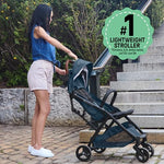 Ingenuity 3Dquickclose CS+ Compact Fold Stroller – Lightweight Stroller with Oversized Canopy, Extra-Large Storage and Compact Fold