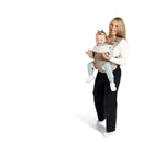 Joie Savvy Lite Air 3-in-1 Baby Carrier – Lightweight, Ergonomic Baby Carrier with 3 Carry Positions, Breathable Fabric, Padded Straps, and Lumbar Support (Jet)